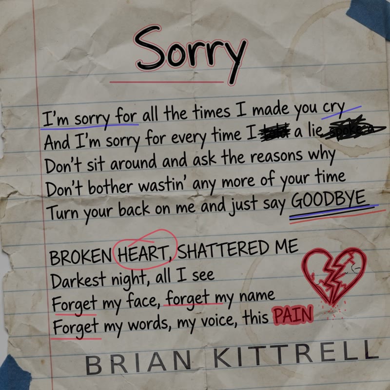Sorry cover artwork